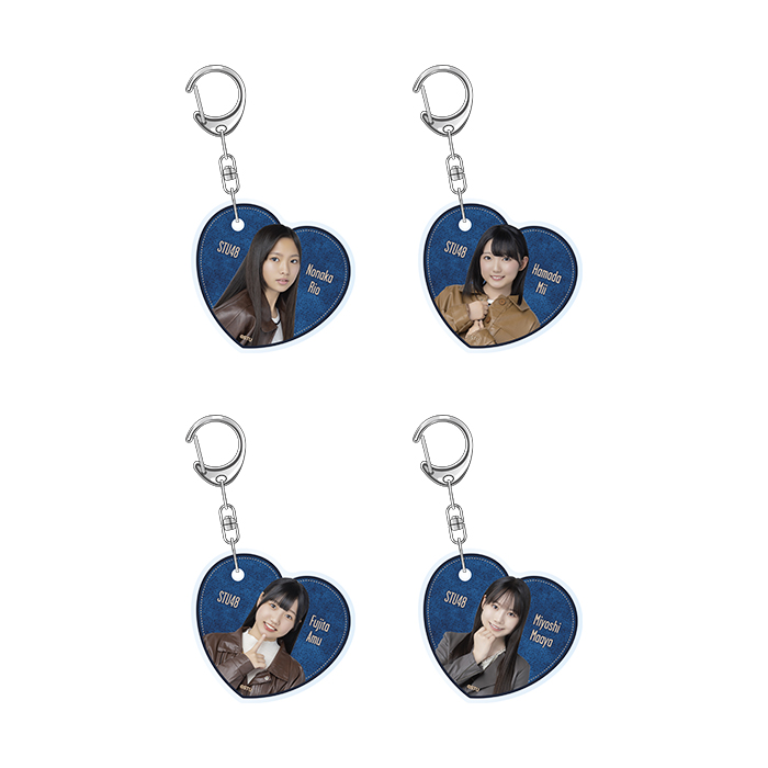 STU48 個別アクリルキーホルダー(レザー衣装)