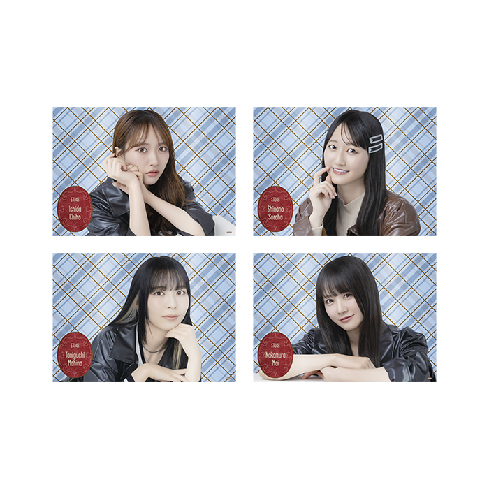 STU48 個別A4クリアポスター(レザー衣装)