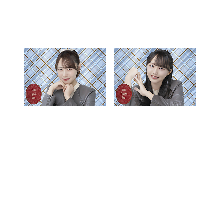 STU48 個別A4クリアポスター(レザー衣装)