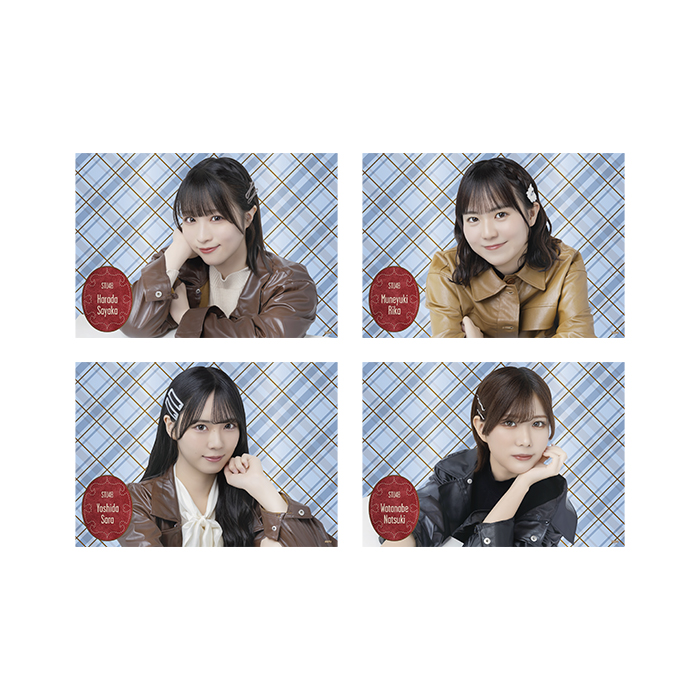 STU48 個別A4クリアポスター(レザー衣装)