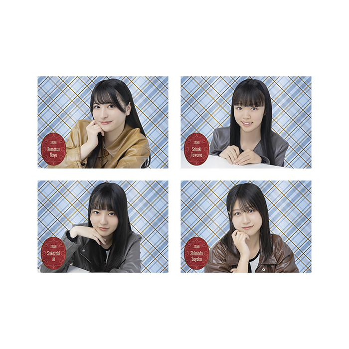 STU48 個別A4クリアポスター(レザー衣装)