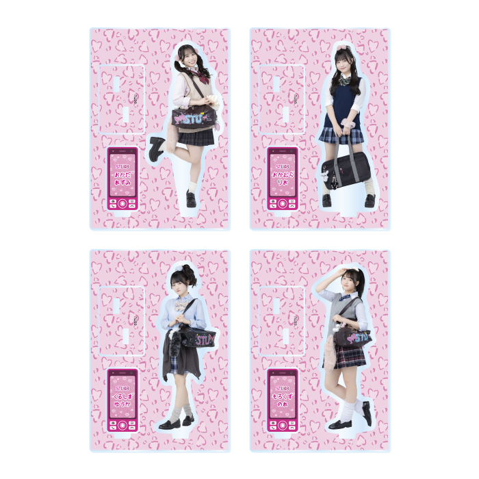 STU48 個別アクリルスタンド(平成ギャル衣装)
