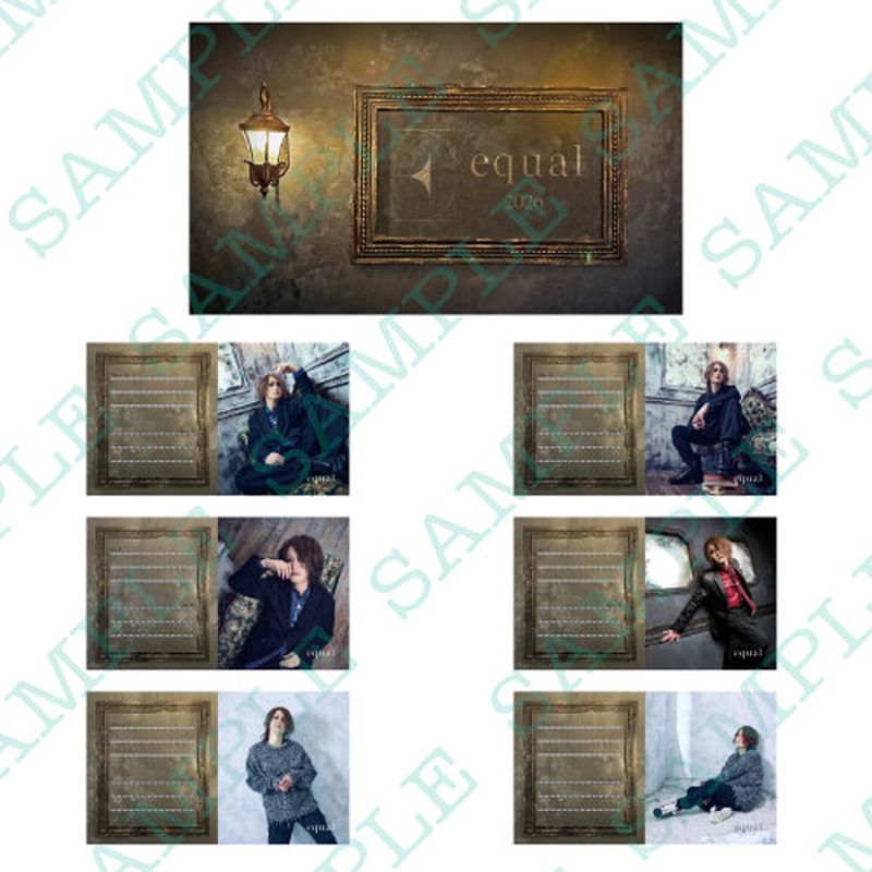 【TAKEO】卓上リングカレンダー セパレートタイプ【Equal限定】