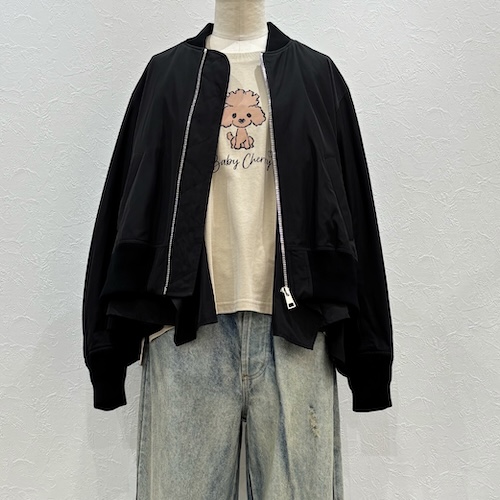 Baby Cherry ワイドTシャツ[ストーン]