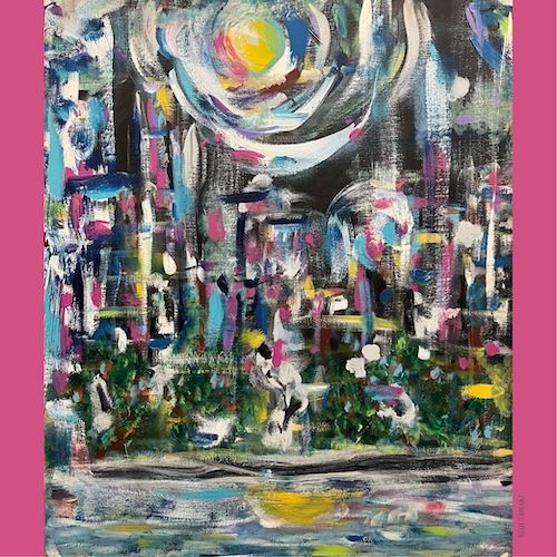 玉置浩二 ARTスカーフ [Design B]