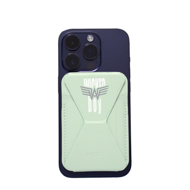 【誠果 Produce】Uw×MOFT MOVAS™　(耐久強化版 Snap-Onスマホスタンド)/MINT GREEN