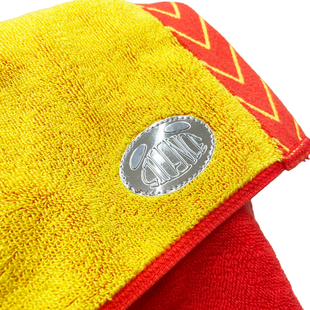 【OSAKA limited】Logo Jacquard Towel［Red×Yellow］