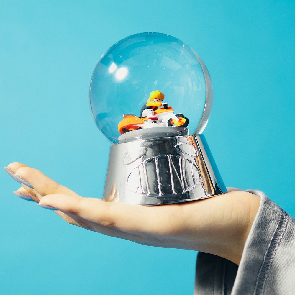 Snow Globe "SILENCE"