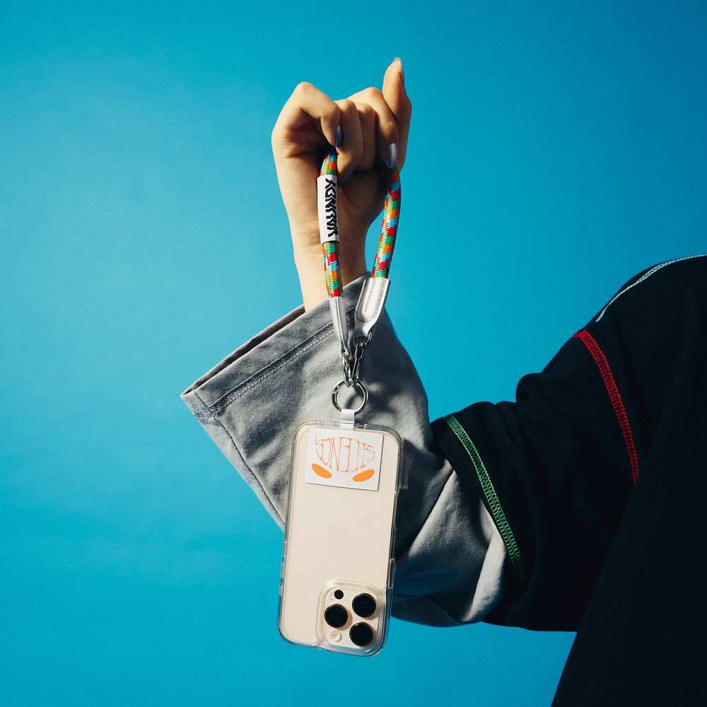 Phone Tab & Strap "SILENCE"