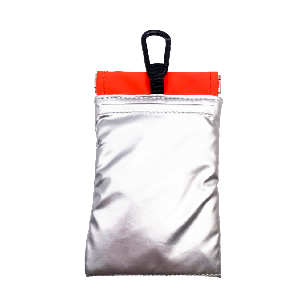 Snap Pouch "SILENCE"［Silver］