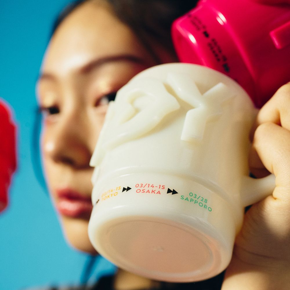 Logo Mug "SILENCE"［Glow-in-the-dark］