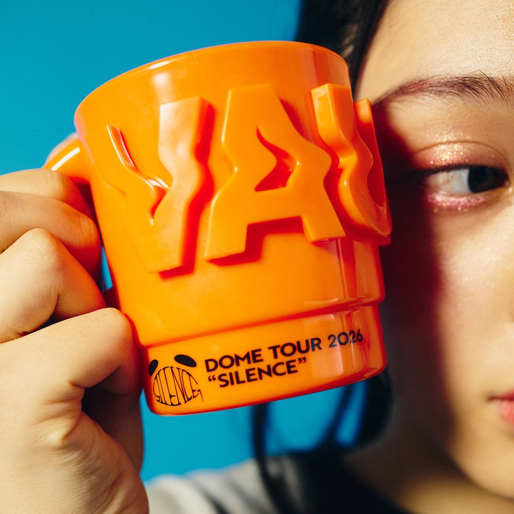 【VAWS ONLINE limited】Logo Mug "SILENCE"［Orange］