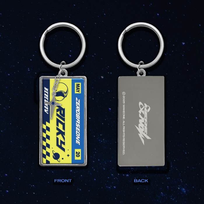 METAL KEYRING/RICKY
