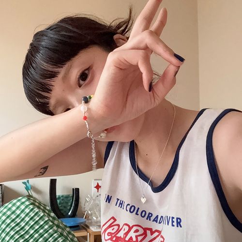 ミーアイ　グッズ　村上璃杏　オンライくじ　c賞　ビーズブレスレット ME:I Hi-Summer オンラインくじ C賞 ビーズブレスレット 櫻井
