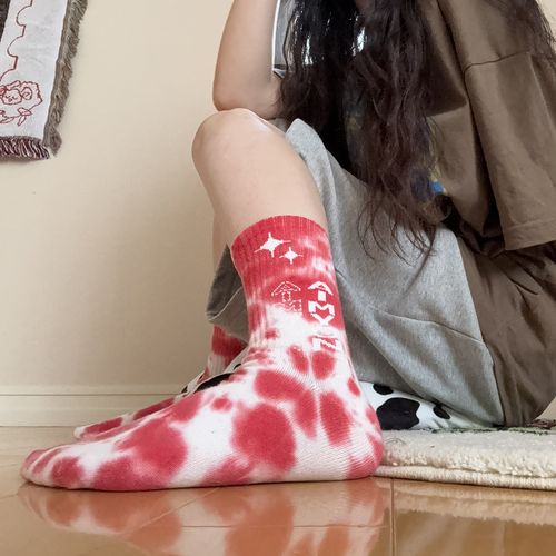 tie die die ソックス