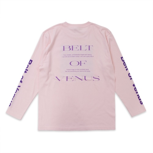 Belt Of Venus Long-sleeve T-shirt/Pink