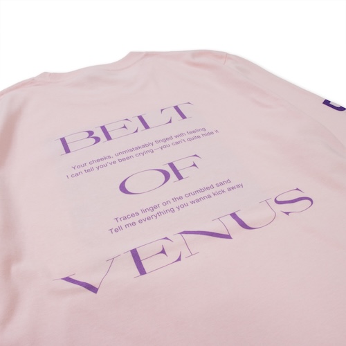 Belt Of Venus Long-sleeve T-shirt/Pink