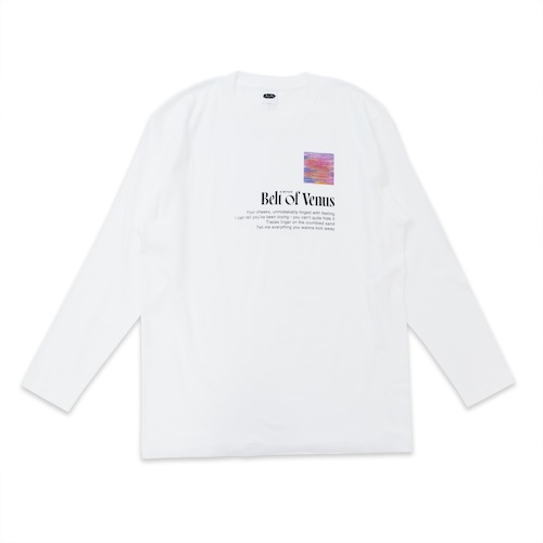 Belt Of Venus Long-sleeve T-shirt/White