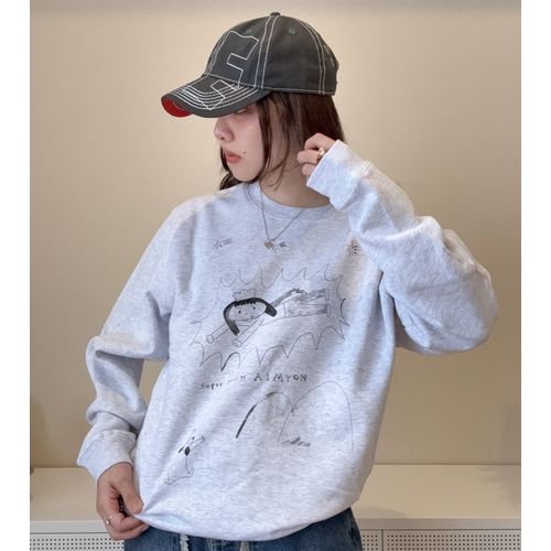 お助けスウェット/アッシュ