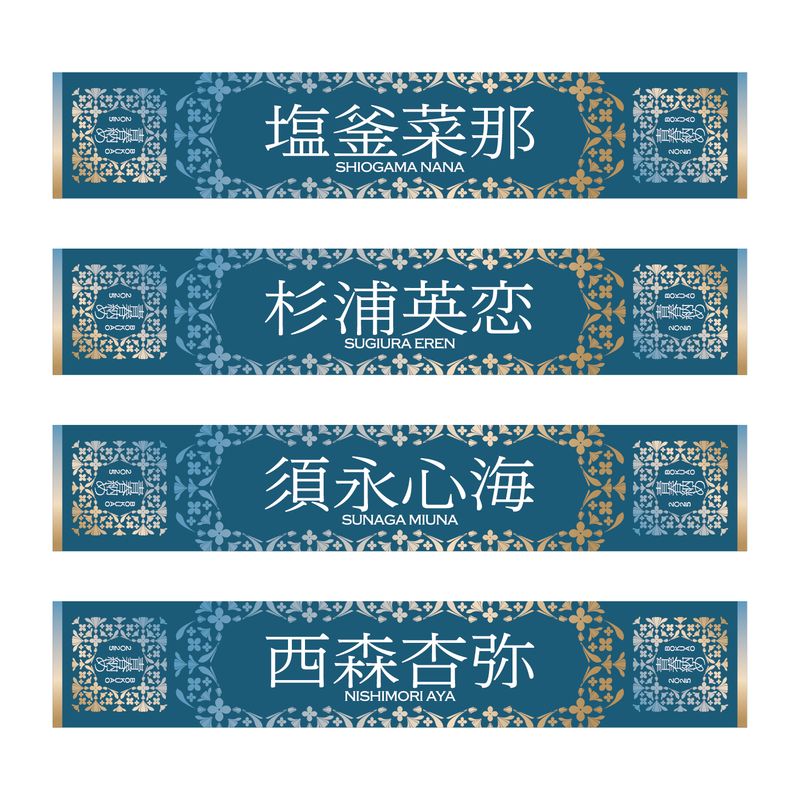 【通常配送】「BOKUAO青春納め2025」個別マフラータオル