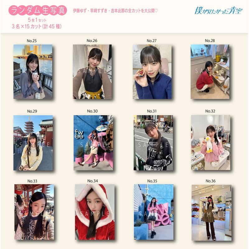 【通常配送】12月ランダム生写真(5枚1セット)【ブルシス#3】