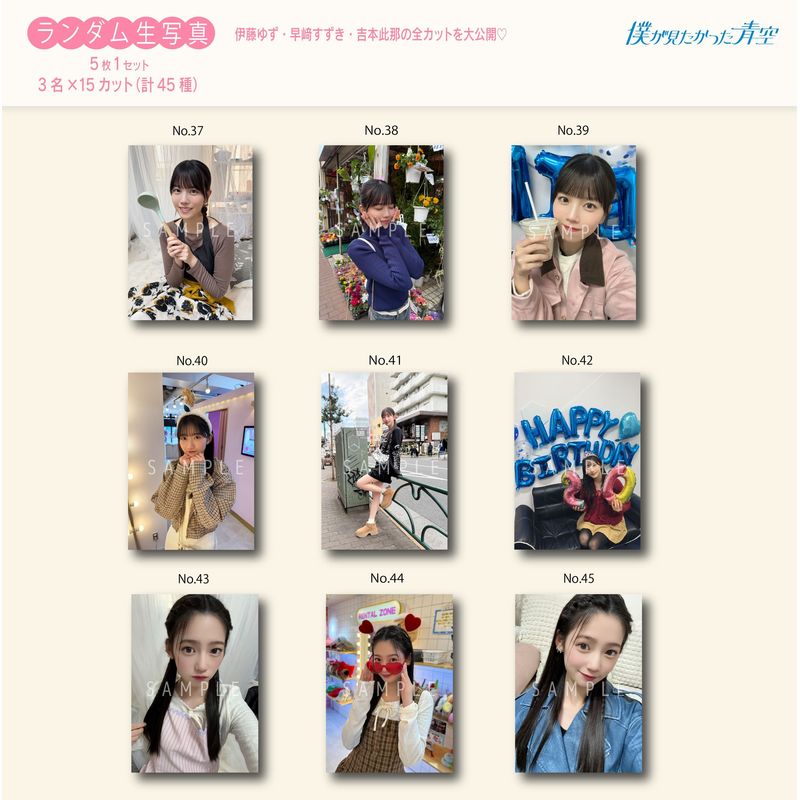 【通常配送】12月ランダム生写真(5枚1セット)【ブルシス#3】