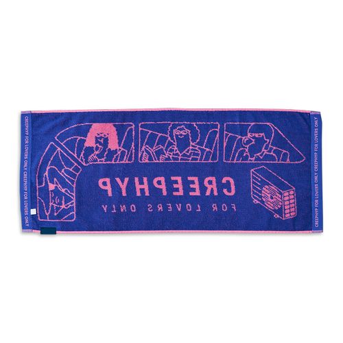 サマーバケーションジャガードタオル(ピンク)