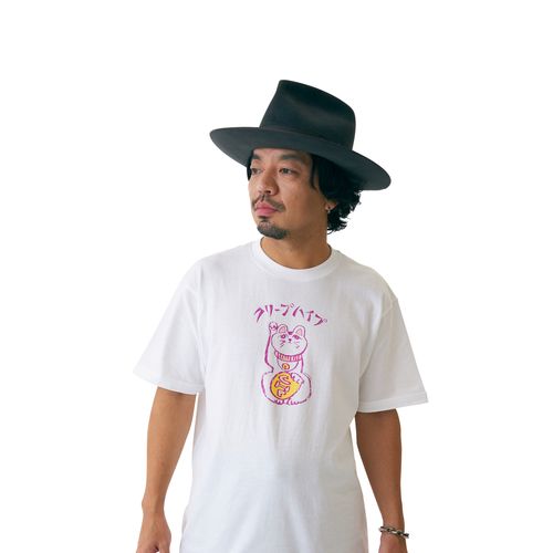 ふくねこTシャツ(ホワイト)