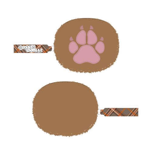 「ラブソングに襲われる」ファーポーチ