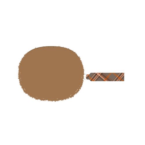 「ラブソングに襲われる」ファーポーチ