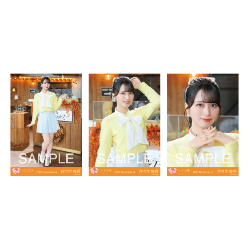 生写真セット （19thcw「木漏れ日メゾフォルテ」）