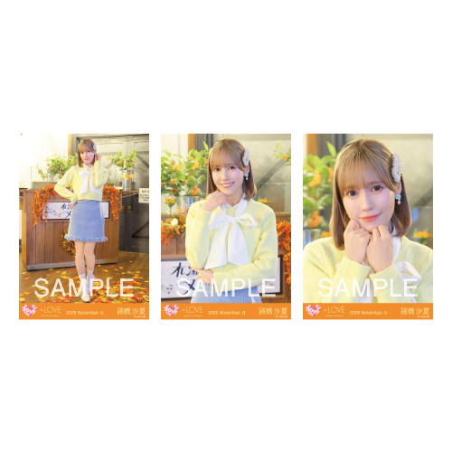 生写真セット （19thcw「木漏れ日メゾフォルテ」）