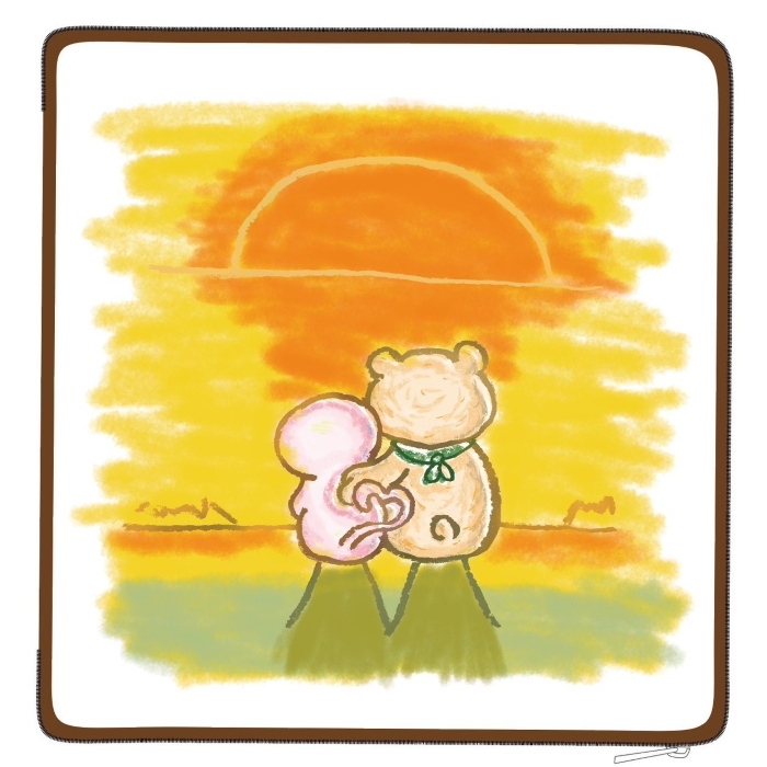 【entrance会員限定】「しっぽのみじかいとかげくん」絵本ポーチ