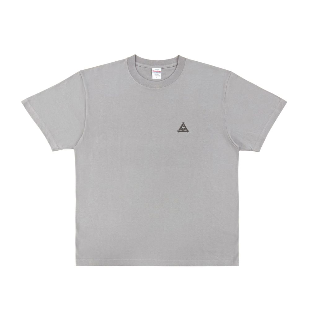 ロゴ Tee(2025.10～)【ライトグレー×スミロゴ】