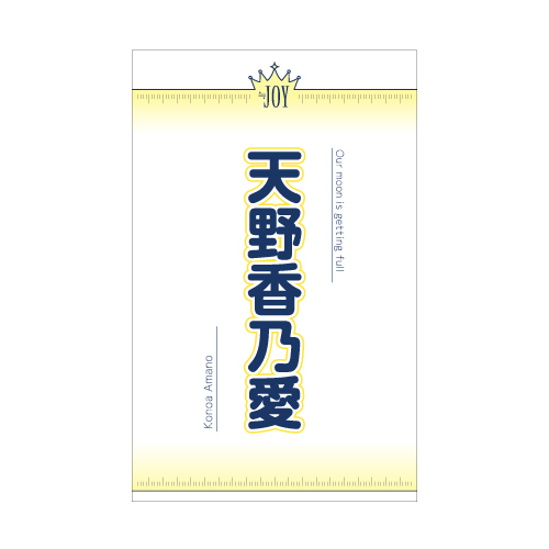 ≒JOY 全国ツアー2025 個別ペンライトフィルム