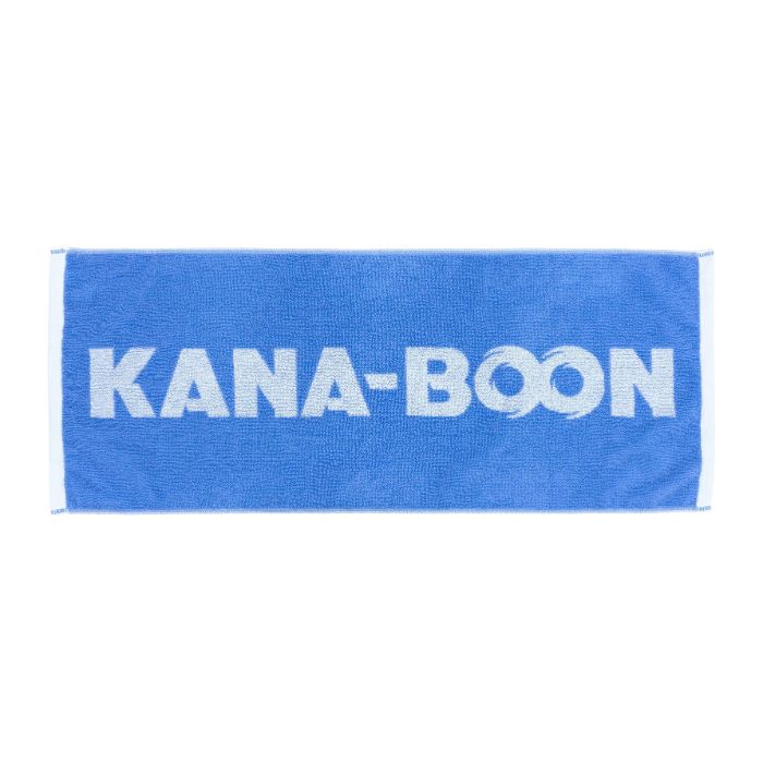KANA-BOON ロゴ ジャガードタオル＜ブルー＞