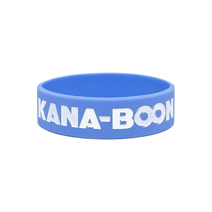 KANA-BOON ロゴ ラバーバンド＜ブルー＞