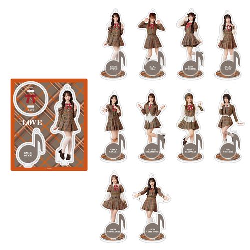 アクリルスタンドキーホルダー（「ラブソングに襲われる」衣装）