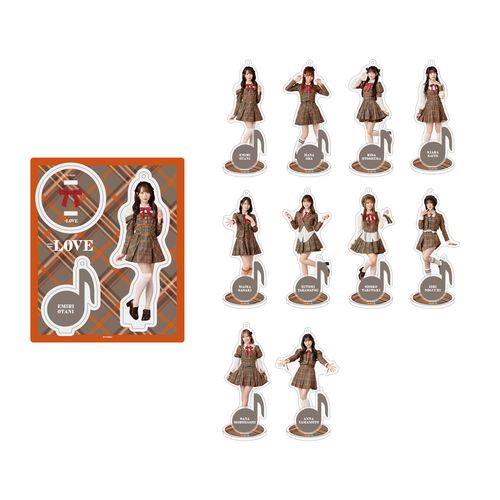 アクリルスタンドキーホルダー（「ラブソングに襲われる」衣装）