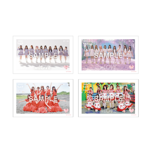 =LOVE ミニフォトカードVol.9