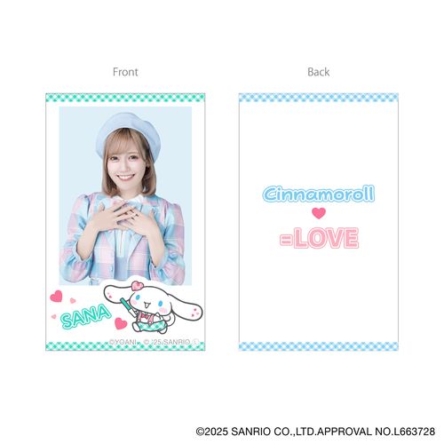 シナモロール×=LOVE ランダムフォトカード