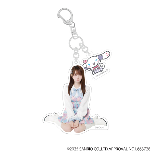 シナモロール×=LOVE 個別アクリルキーホルダー