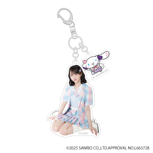 シナモロール×=LOVE 個別アクリルキーホルダー