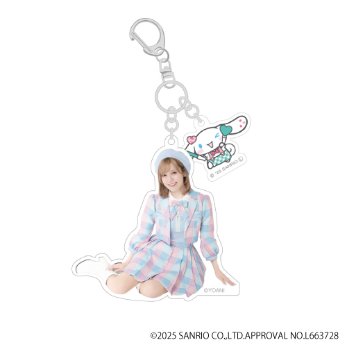 シナモロール×=LOVE 個別アクリルキーホルダー