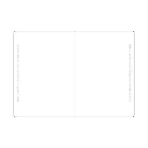 ＝LOVE8周年ツアー ミニノート