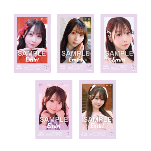 ＝LOVE ミニフォトカードVol.10
