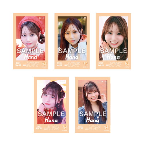 ＝LOVE ミニフォトカードVol.10