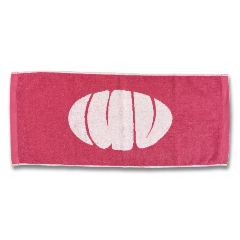 【luv】luv logo towel (pink)