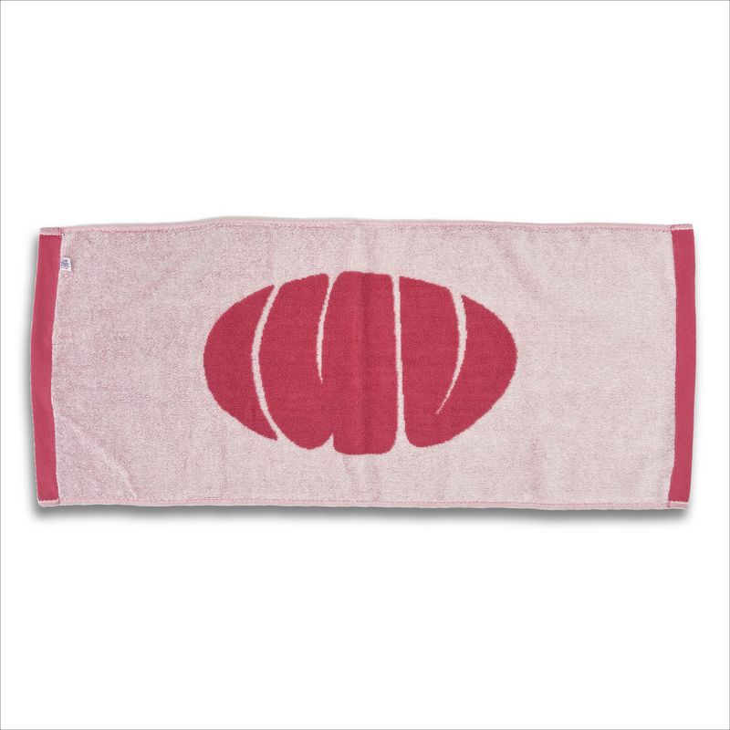 【luv】luv logo towel (pink)