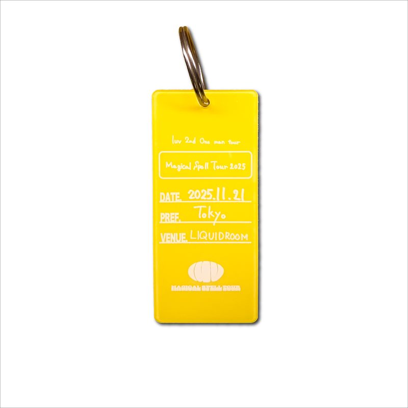 【luv】Magical acrylic keyholder(Tokyo)